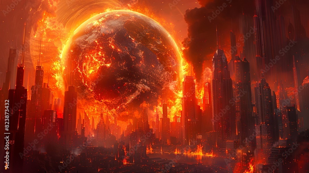 The world is ending in fire, and there is nothing we can do to stop it The world is ending in fire, and there is nothing we can do to stop it