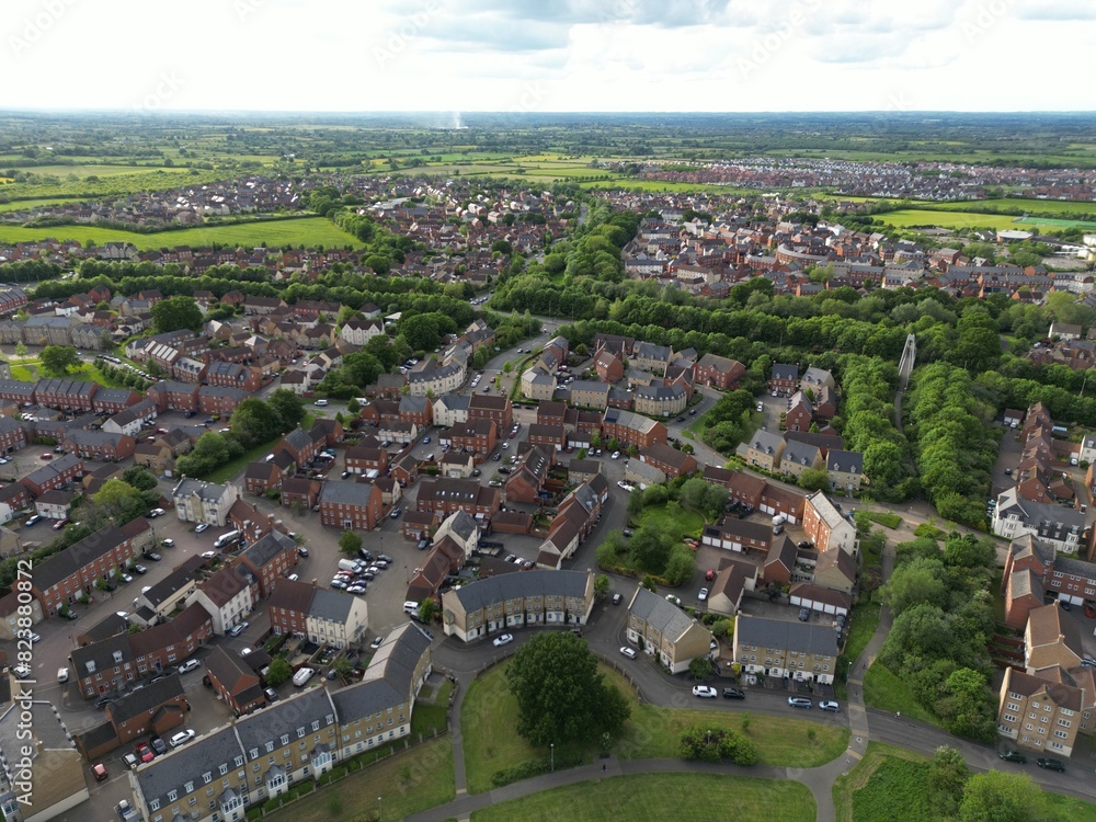 Aerial view Swindon Haydon End area