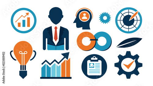 icon, vector, business, web, icons