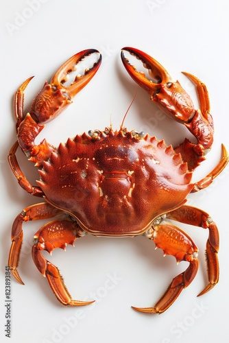 Detailed close up of a crab, suitable for marine life concepts