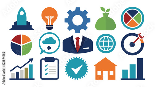 set of vector icons