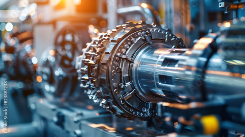 Industrial Machinery in Manufacturing Process