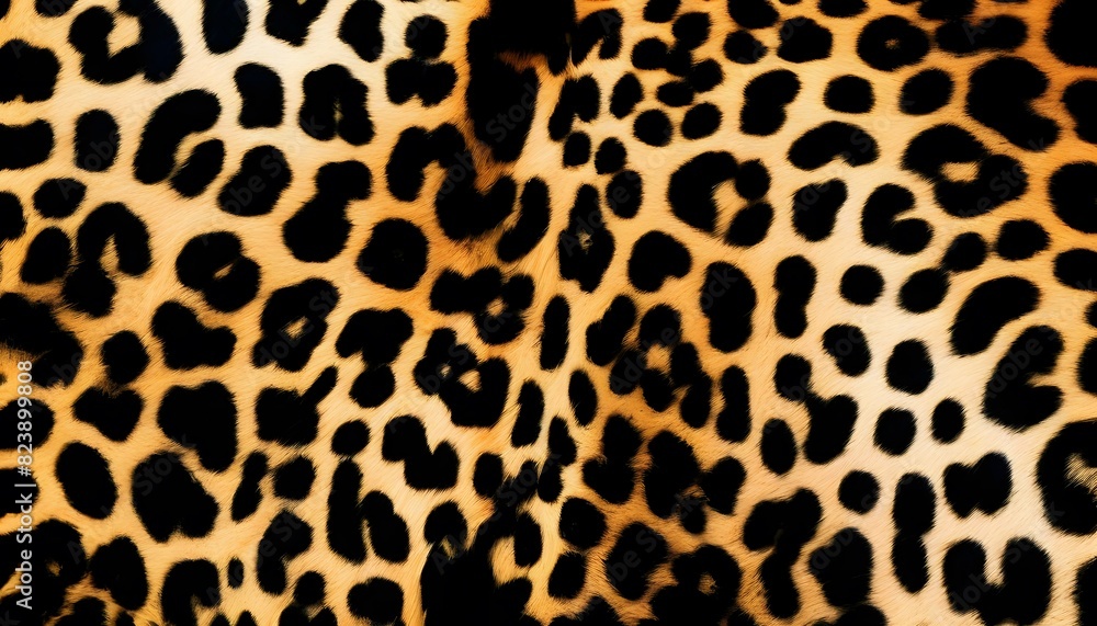 Fototapeta premium leopard skin texture background, modern fashionable print