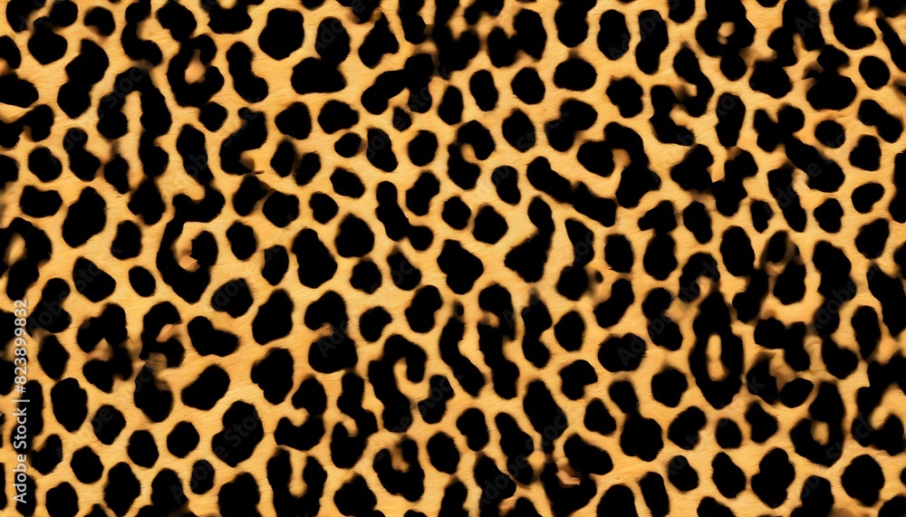 Fototapeta premium leopard skin texture background, modern fashionable print