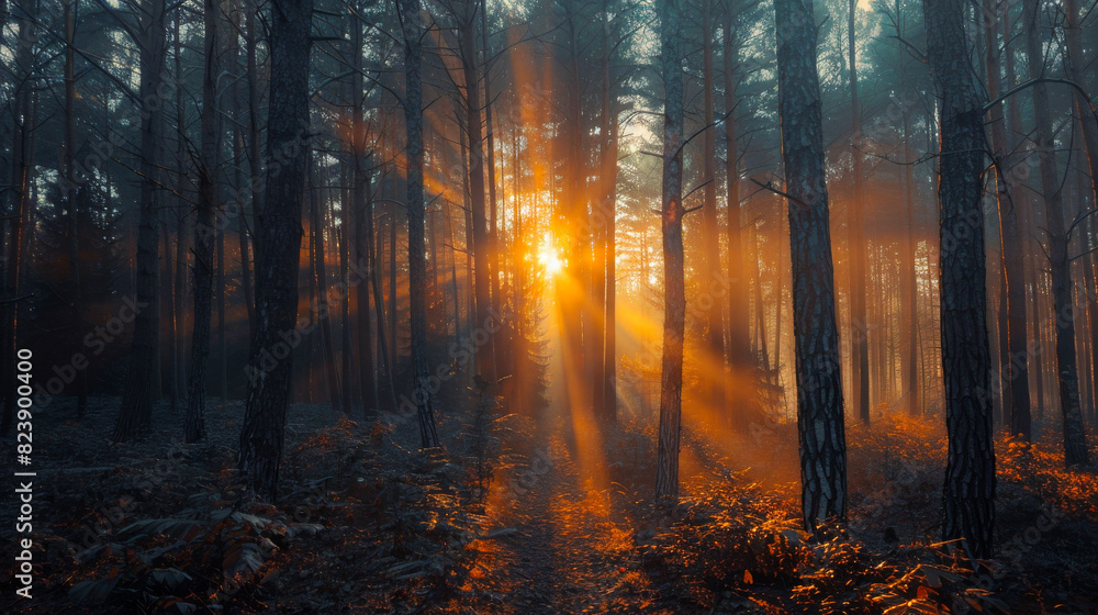 Naklejka premium New Belarus with Cinematic Shimmering Light