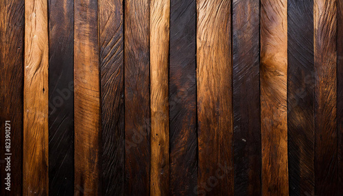 Dark wooden plank pattern background