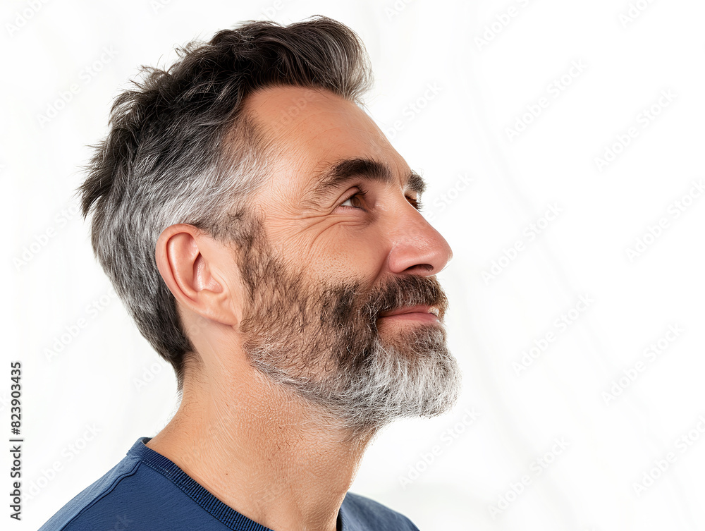 Obraz premium Men close-up face portrait