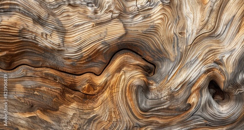 An abstract wood grain pattern with swirling patterns and natural textures