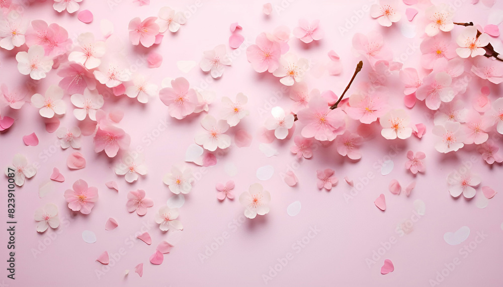 Imagine a celebration with cherry blossom petal Imagine a celebration with cherry blossom petal