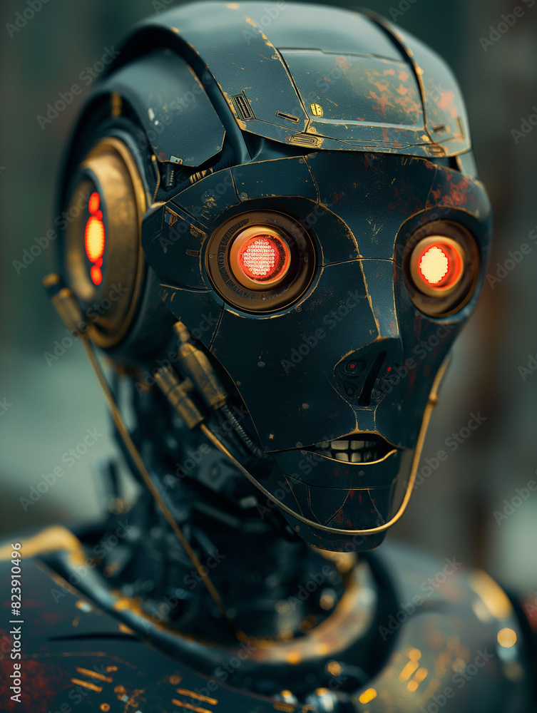 Fototapeta premium evil robot