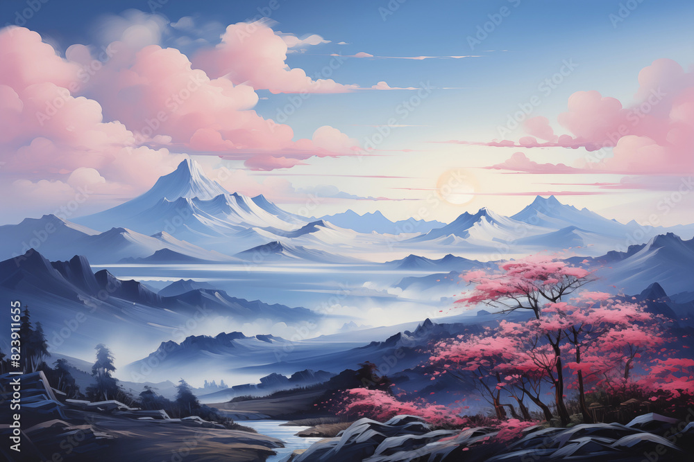 Embrace the Beauty of Nature with this Stunning Artwork