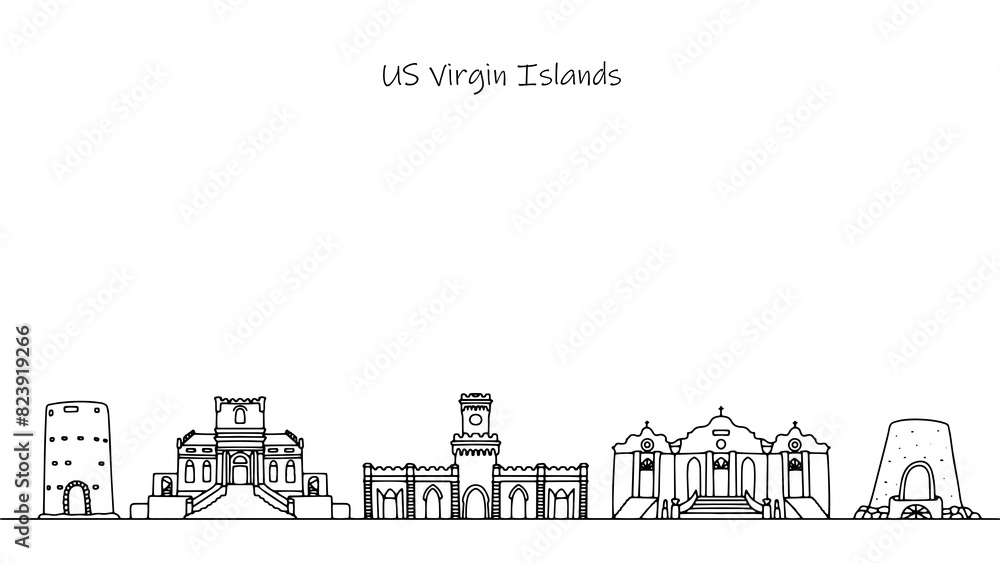 Sights of the US Virgin Islands Sights of the US Virgin Islands