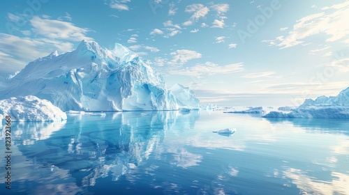 Greenland's Melting Ice Sheet: A Harbinger of Climate Change photo