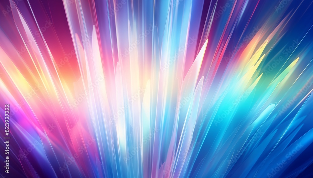 Obraz premium abstract rainbow light background