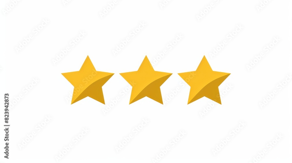 Flat icon showing a five-star customer product rating, perfect for apps and websites.
Flat icon showing a five-star customer product rating, perfect for apps and websites.