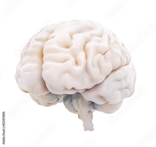 Fotografía brain isolated