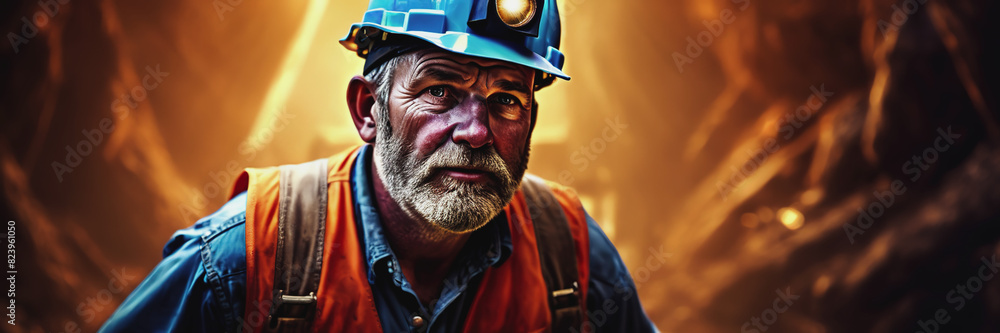 Miner's Day. the miner is on shift. miners work in the mines. men's work. dangerous work Miner's Day. the miner is on shift. miners work in the mines. men's work. dangerous work