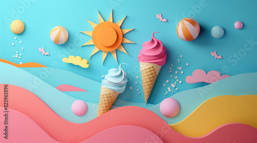 Scene is cheerful and playful