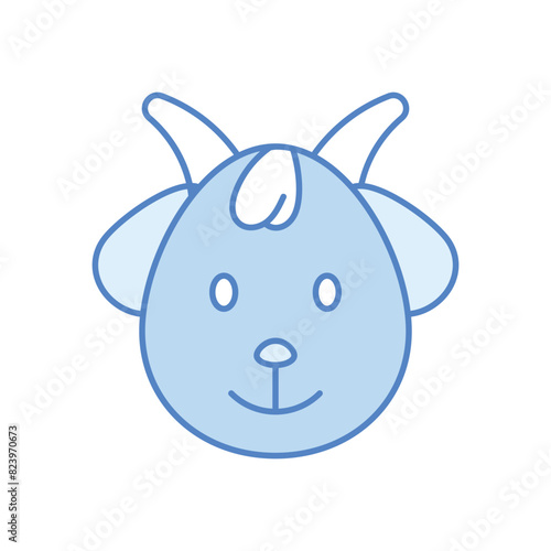 Goat vector icon