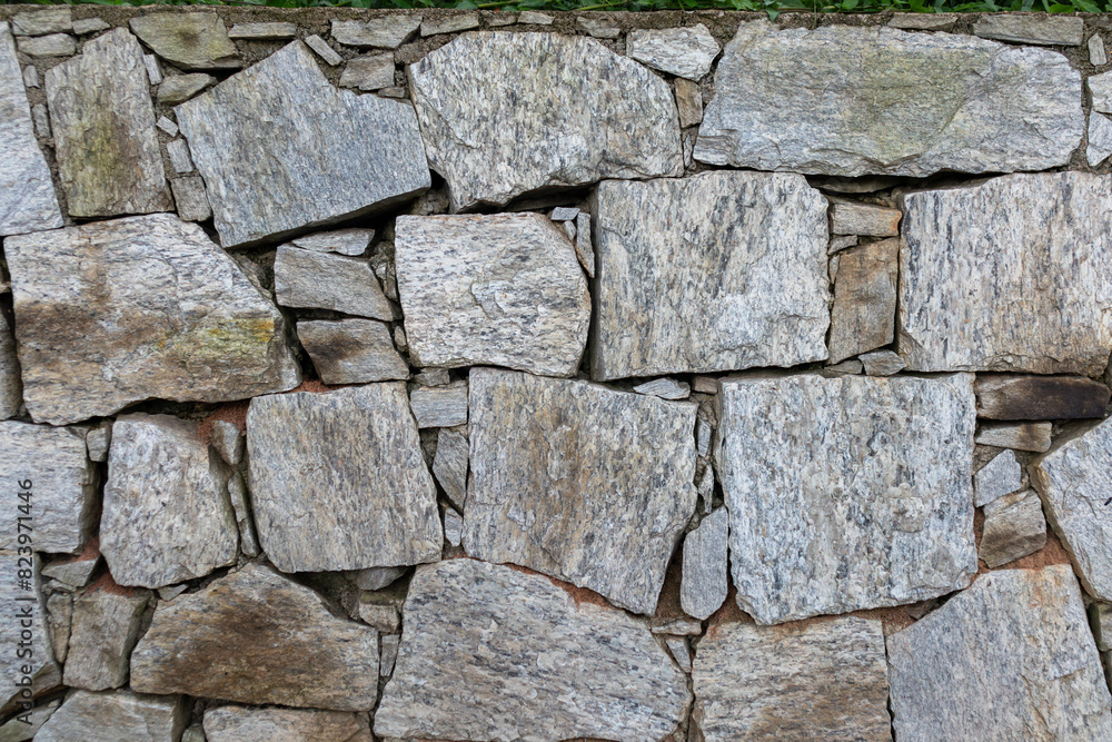 Texture of block stones, garden stone wall, interior design, stone pattern Texture of block stones, garden stone wall, interior design, stone pattern