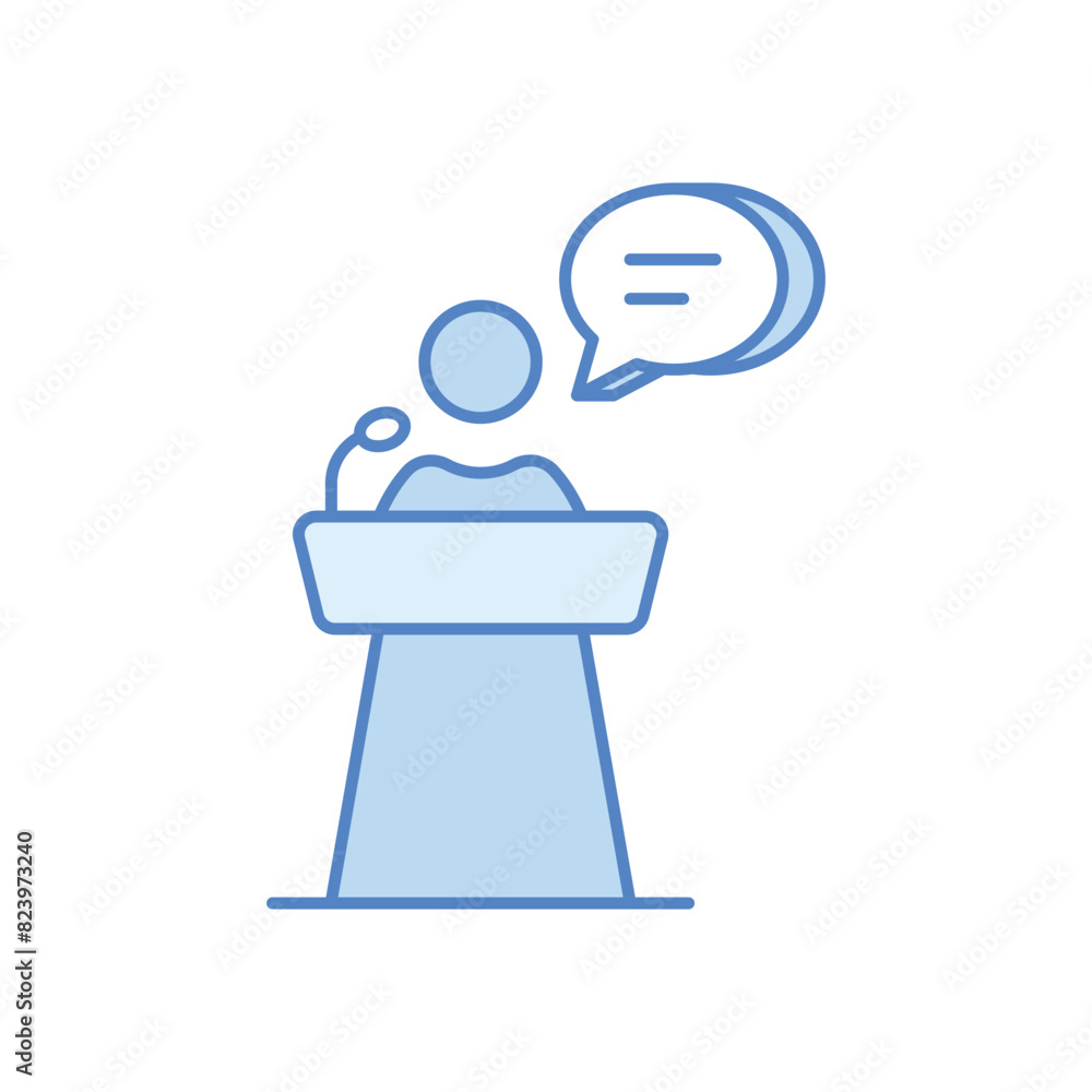 Speech vector icon Speech vector icon