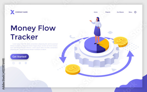 Isometric Business Scene Vector