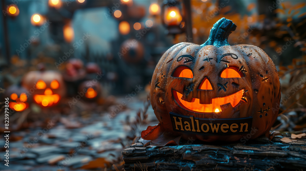halloween jack o lantern
