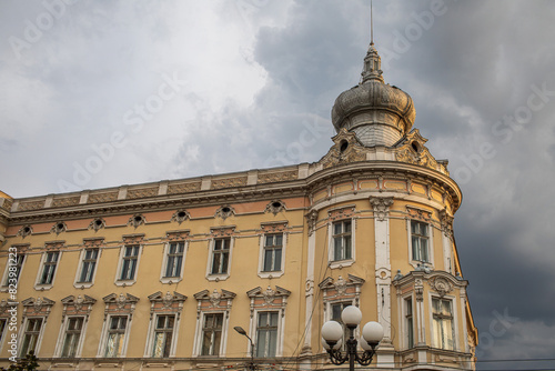  Treasury Palace in the city of Arad,Romania