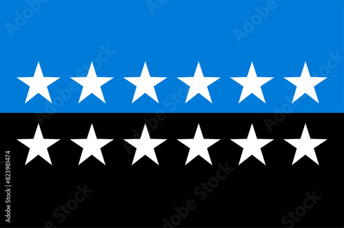 Flag _of the European Coal and Steel Community 12 Star Version