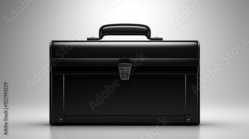 a 3d rendered photo of business briefcase made with generative AI photo