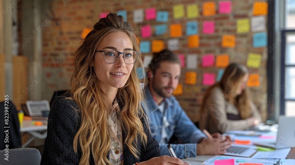 Inspiring LGBTQ Team Leader Leading Energetic Brainstorming Session with Diverse Colleagues in Modern Office Inspiring LGBTQ Team Leader Leading Energetic Brainstorming Session with Diverse Colleagues in Modern Office