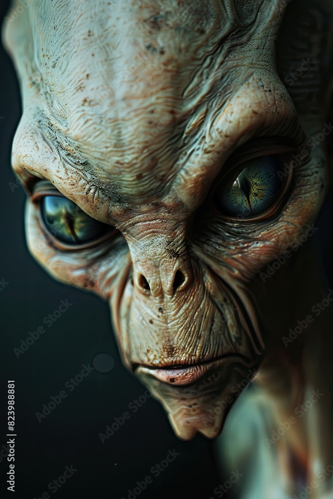Alien portrait Alien portrait