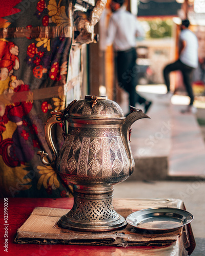 turkish coffee pot photo