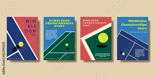 Wimbledon Championships Start Poster Collection