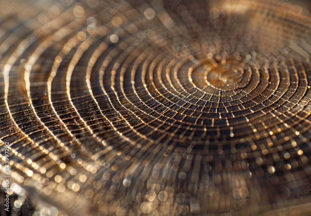 Close up of tree rings, macro photography, stock image, wood grain, in the style of nature Close up of tree rings, macro photography, stock image, wood grain, in the style of nature