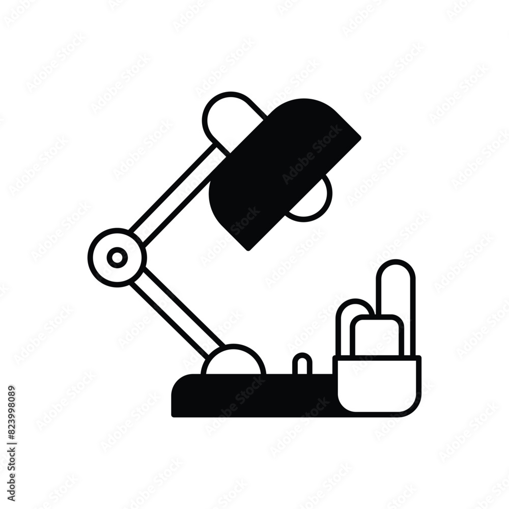 Table Lamp vector icon Table Lamp vector icon