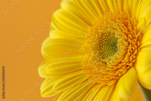 yellow gerbera flower