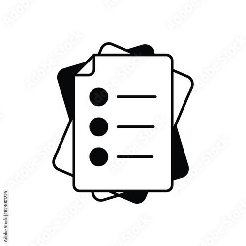 Reports vector icon