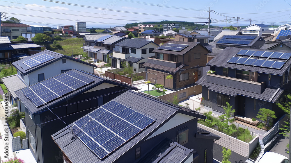 住宅の太陽光パネル 住宅の太陽光パネル