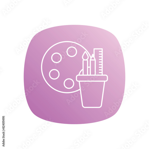 Paiting vector icon