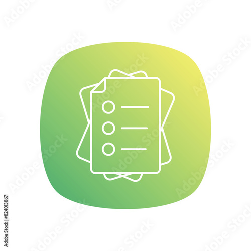 Reports vector icon