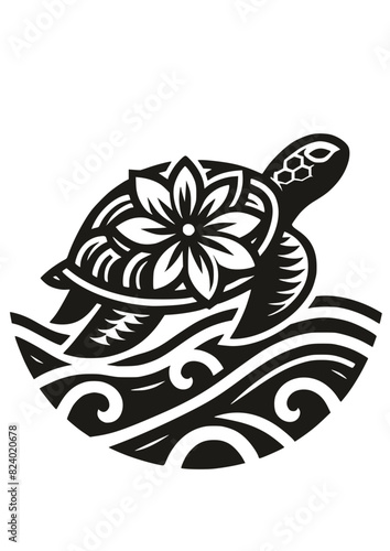 Turtle SVG, Turtle PNG, Turtle Outline SVG, Sea Turtle SVG, Cricut Sea Turtle SVG, Sea Turtle Silhouette SVG, Flower Turtle SVG, Flowers, Nautical SVG