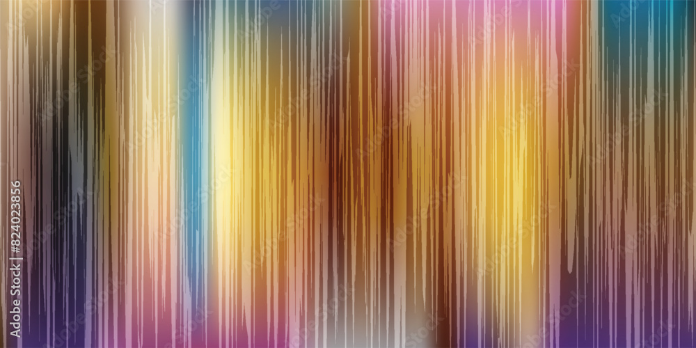 Obraz premium Abstract motion vertical lights on dark background