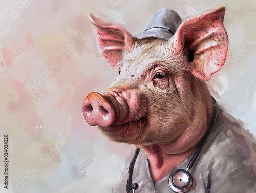 Porco, saúde animal.