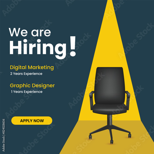 We are hiring join to the team announcement.