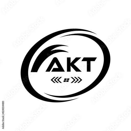 AKT letter logo Design. AKT Simple and modern monogram logo. AKT Abstract Alphabet vector Design.