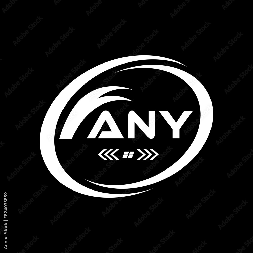ANY letter logo Design. ANY Simple and modern monogram logo. ANY Abstract Alphabet vector Design. ANY letter logo Design. ANY Simple and modern monogram logo. ANY Abstract Alphabet vector Design.