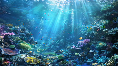 Underwater Coral Reefs © GaMe