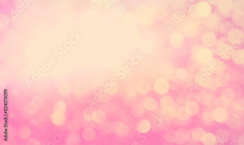 Pink bokeh background for banners, posters, Ad, events, celebration and various design works © Robbie Ross