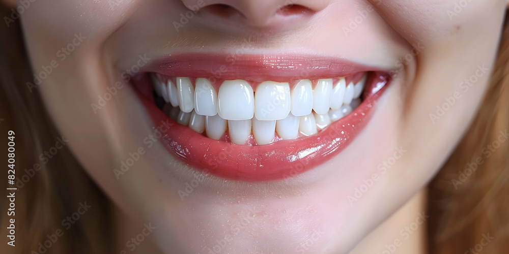 Beautiful young woman female smiling showing perfect white teeth. Dental stomatology whitening and treatment advertisement concept. Beautiful young woman female smiling showing perfect white teeth. Dental stomatology whitening and treatment advertisement concept.